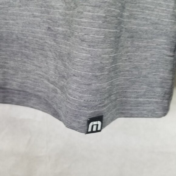 Travis Matthew Crestview 1/4 Zip Pullover Men's M Grey Heather Long Sleeve Logo - Picture 7 of 16